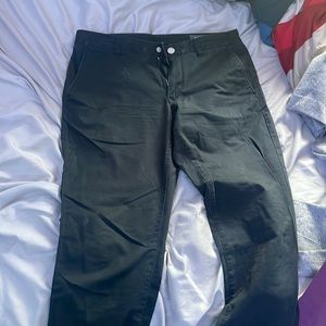 Bonobos Mens Khakis (32/30) Black